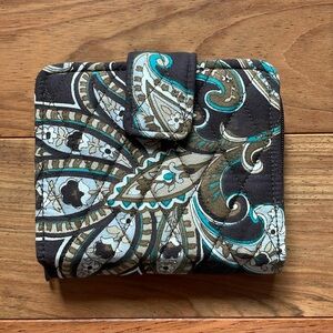 Paisley Quilted Wallet